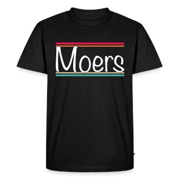 Moers - Men's Premium Organic T-Shirt - black - Front - Nico (187cm)