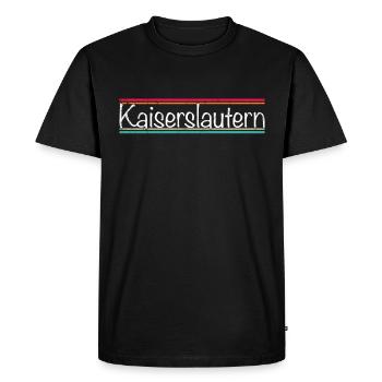 Kaiserslautern - T-shirt Premium bio Homme - noir - Devant - Nico (187cm)