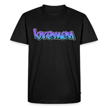 Brême - T-shirt Premium bio Homme - noir - Devant - Nico (187cm)