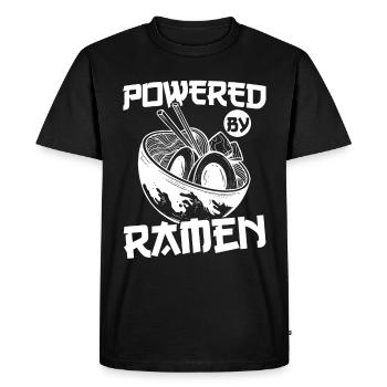 Ramen Noodle Soup Japanese Kawaii Gift Ramen - Men's Premium Organic T-Shirt - black - Front - Nico (187cm)