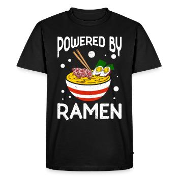 Ramen Noodle Soup Japanese Kawaii Gift Ramen - Men's Premium Organic T-Shirt - black - Front - Nico (187cm)