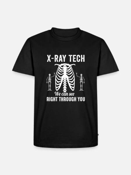 Rad Tech Radiologi Mænd Kvinder Radiograf - Herre Premium økologisk T-shirt - sort