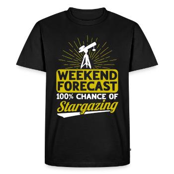 Stargazer Poison Cosmology Stargazing - Men's Premium Organic T-Shirt - black - Front - Nico (187cm)