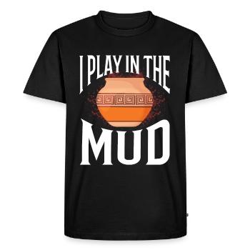 Ceramic Oven Cermaicist Ceramic Clay Oven Pot - Men's Premium Organic T-Shirt - black - Front - Nico (187cm)