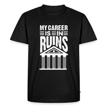 Musée Funny Design Musées - T-shirt Premium bio Homme - noir - Devant - Nico (187cm)