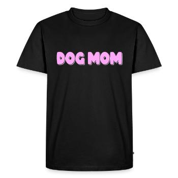 dogs mama dog mom - Men's Premium Organic T-Shirt - black - Front - Nico (187cm)