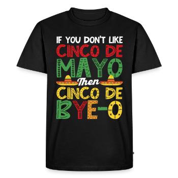 Cinco De Mayo Mexican Party Cinco De Mayo - Men's Premium Organic T-Shirt - black - Front - Nico (187cm)