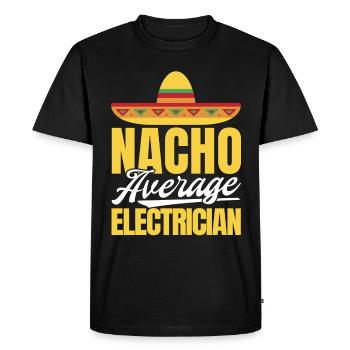 Cinco De Mayo Parti mexicain Cinco De Mayo - T-shirt Premium bio Homme - noir - Devant - Nico (187cm)