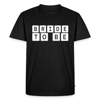 Fête de mariage - T-shirt Premium bio Homme - noir - Devant - Nico (187cm)