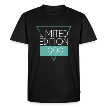 Édition limitée 1999 - T-shirt Premium bio Homme - noir - Devant - Nico (187cm)