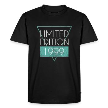 Édition limitée 1999 - T-shirt Premium bio Homme - noir - Devant - Nico (187cm)