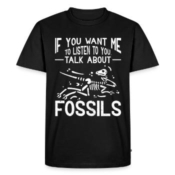 Archaeologist Gift Archaeology - Men's Premium Organic T-Shirt - black - Front - Nico (187cm)