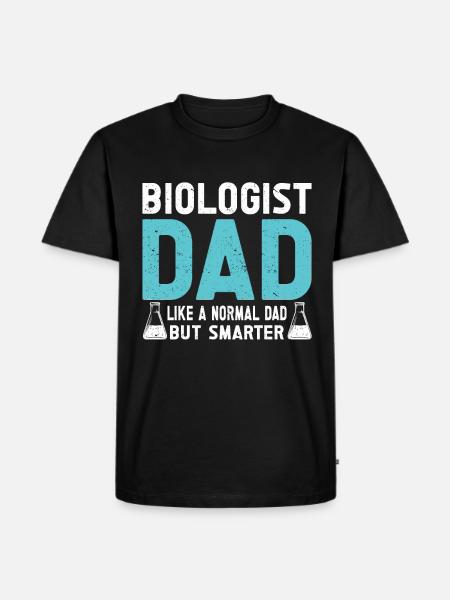 Biology Gift Biologist - Men's Premium Organic T-Shirt - black