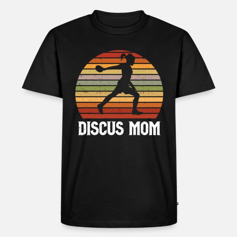 Discus Thrower Gift Discus Throwing - Men's Premium Organic T-Shirt - black