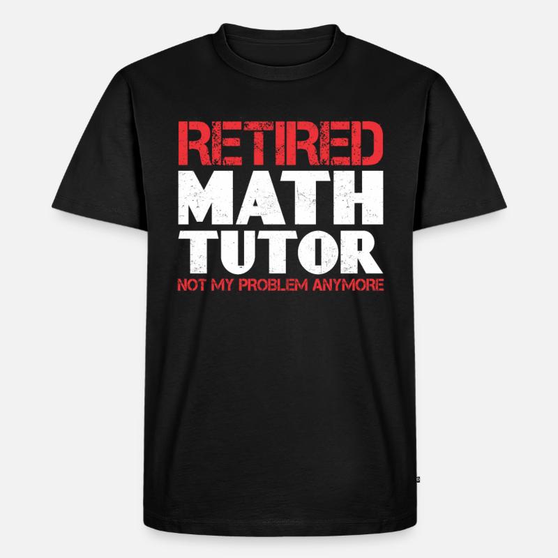 Tutor Geschenk Tutor - Männer Premium Bio T-Shirt - Schwarz
