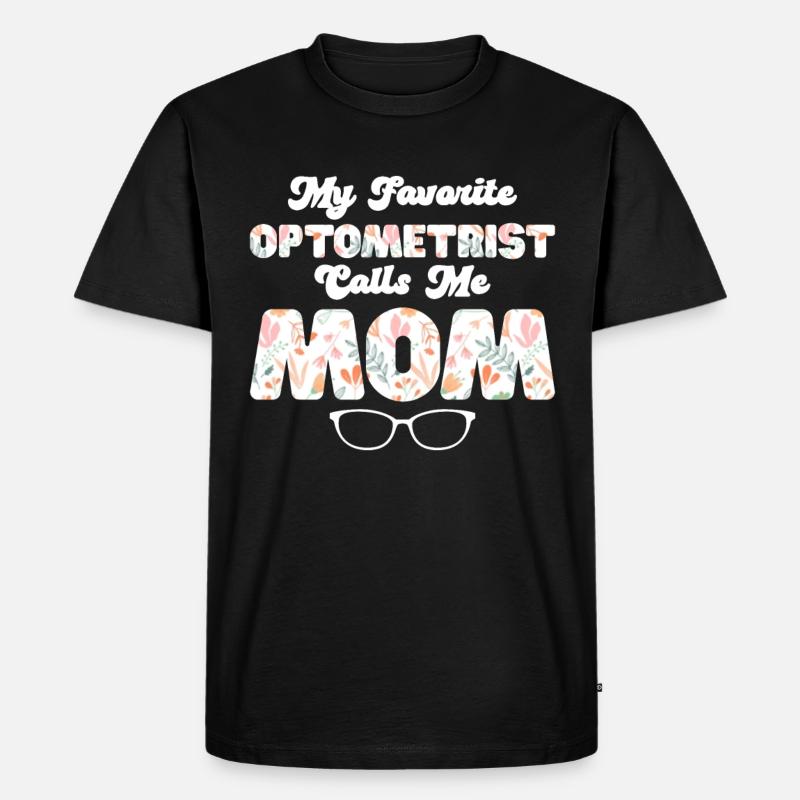 Opticien Gift Optometry - T-shirt Premium bio Homme - noir
