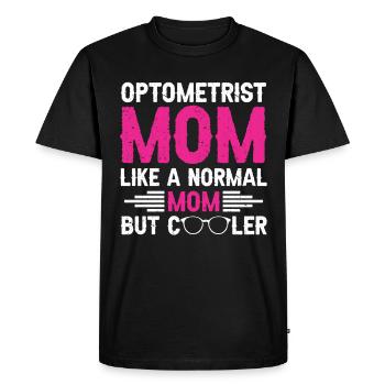 Optician Gift Optometry - Men's Premium Organic T-Shirt - black - Front - Nico (187cm)
