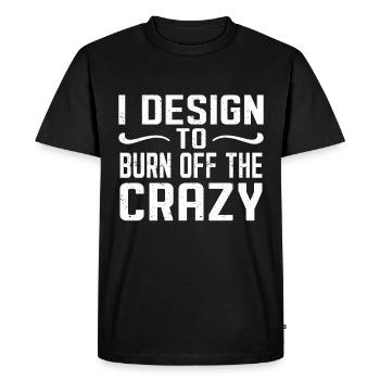Designer d’intérieur Cadeau Designer de décoration d’intérieur - T-shirt Premium bio Homme - noir - Devant - Nico (187cm)