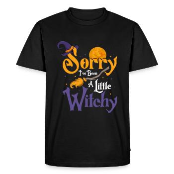 Costume d’Halloween Drôle Halloween Dicton - T-shirt Premium bio Homme - noir - Devant - Nico (187cm)