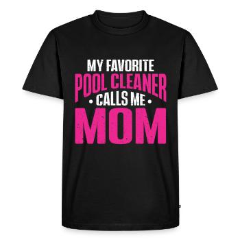 Pool Cleaner Job Swimming Pool Caretaker - Men's Premium Organic T-Shirt - black - Front - Nico (187cm)