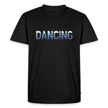 Danser - T-shirt Premium bio Homme - noir - Devant - Nico (187cm)