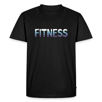 Aptitude - T-shirt Premium bio Homme - noir - Devant - Nico (187cm)