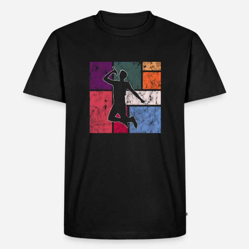 Singen - Männer Premium Bio T-Shirt - Schwarz