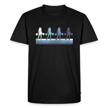 Cheerleading - T-shirt Premium bio Homme - noir - Devant - Nico (187cm)