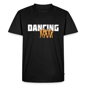 Danser - T-shirt Premium bio Homme - noir - Devant - Nico (187cm)