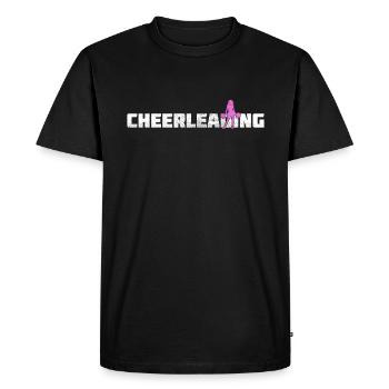 Cheerleading - T-shirt Premium bio Homme - noir - Devant - Nico (187cm)