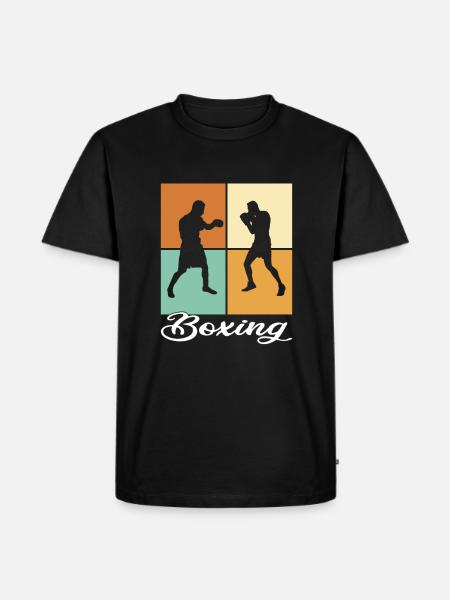 Boxe - T-shirt Premium bio Homme - noir