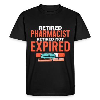 Apothecary Gift Pharmacy - Men's Premium Organic T-Shirt - black - Front - Nico (187cm)