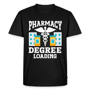 Apothecary Gift Pharmacy - Men's Premium Organic T-Shirt - black - Front - Nico (187cm)