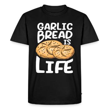 Bread Baking Bakery Baker - Men's Premium Organic T-Shirt - black - Front - Nico (187cm)