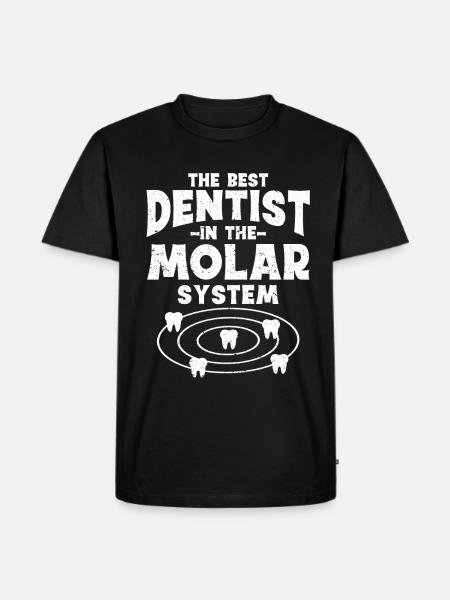 Dentist Student Degree Teeth Dentistry - Men's Premium Organic T-Shirt - black