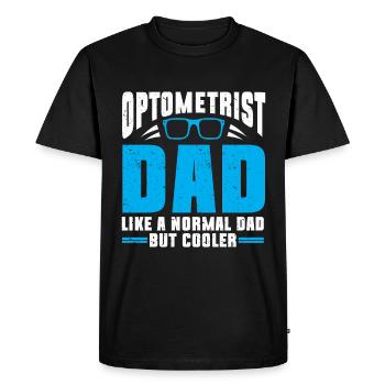 Optometrist Optometrist Optometry - Men's Premium Organic T-Shirt - black - Front - Nico (187cm)