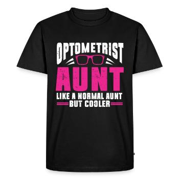 Optometrist Optometrist Optometry - Men's Premium Organic T-Shirt - black - Front - Nico (187cm)