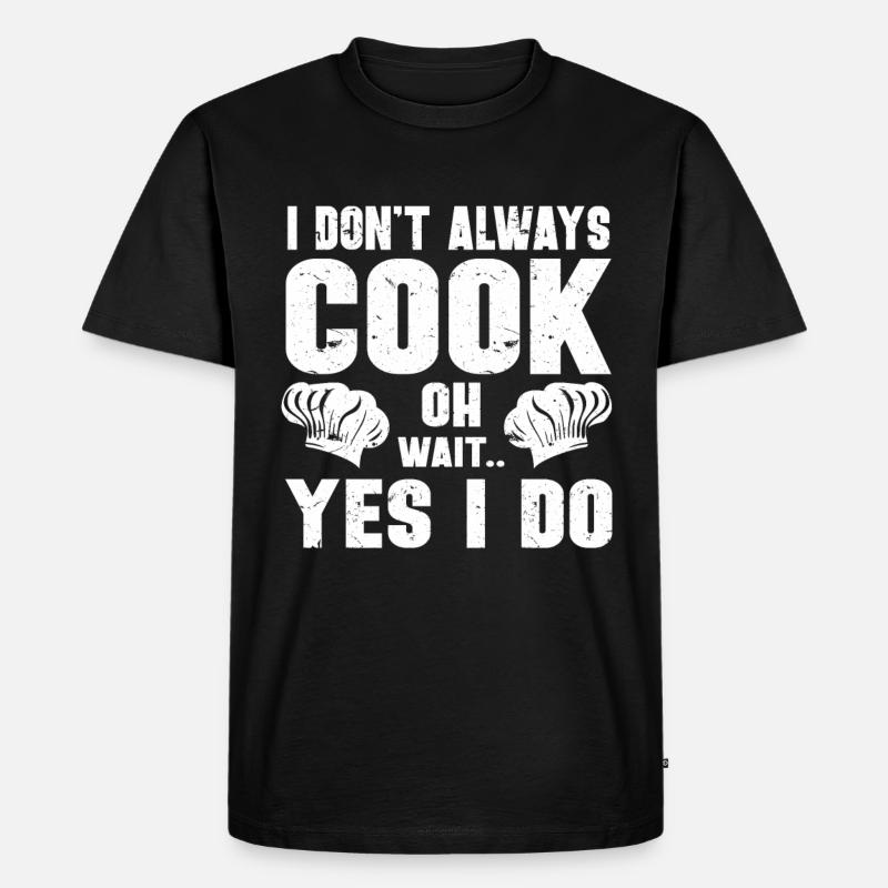 Chef Kitchen Chef - Men's Premium Organic T-Shirt - black