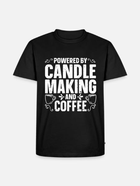 Candle Maker Candle Making - Men's Premium Organic T-Shirt - black