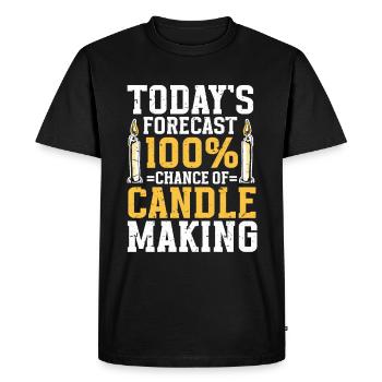 Kombucha Brewer Tea Love Kombucha Brewing - T-shirt Premium bio Homme - noir - Devant - Nico (187cm)