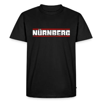 Nuremberg - T-shirt Premium bio Homme - noir - Devant - Nico (187cm)