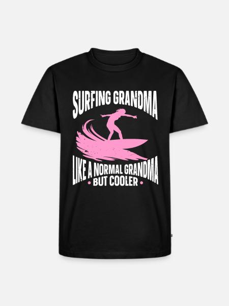 Surfeur Surfeur - T-shirt Premium bio Homme - noir