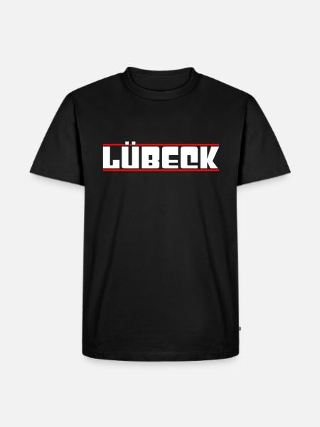 Lübeck - Men's Premium Organic T-Shirt - black