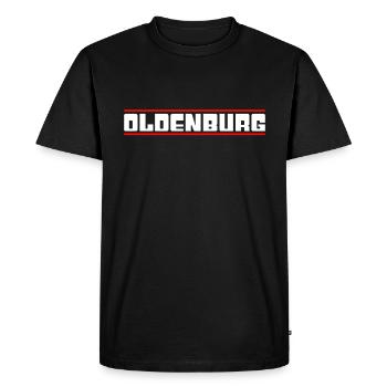 Oldenburg - T-shirt Premium bio Homme - noir - Devant - Nico (187cm)