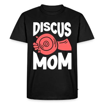 Lanceur de disque Athlétisme Lancer du disque - T-shirt Premium bio Homme - noir - Devant - Nico (187cm)
