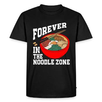 Ramen Lover Japanese Noodle Soup Ramen - Men's Premium Organic T-Shirt - black - Front - Nico (187cm)