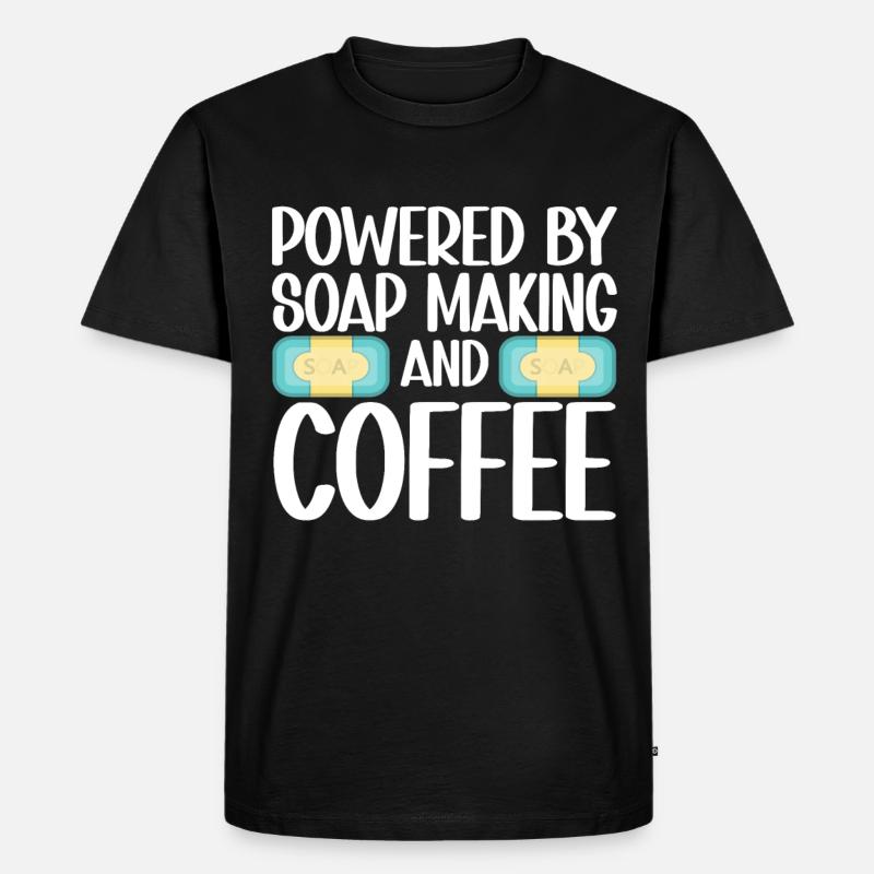 Soap Making Soap Maker - Men's Premium Organic T-Shirt - black