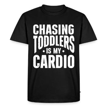 Baby-sitter Babysitting - T-shirt Premium bio Homme - noir - Devant - Nico (187cm)