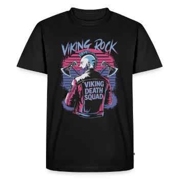 Tenue Viking Death Squad Viking Rocker - T-shirt Premium bio Homme - noir - Devant - Nico (187cm)