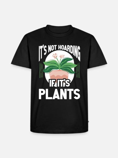 Plants Gardening Gardener - Men's Premium Organic T-Shirt - black